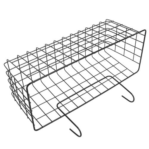 minkissy Metall Heuraufe mit Glatter Oberfläche Futterhalter für Kaninchen und Meerschweinchen...
