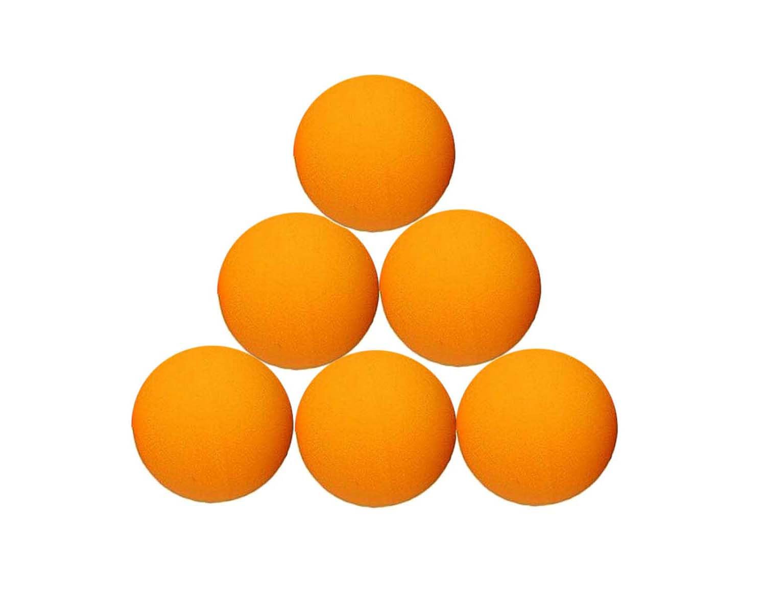 SUPRO Table Tennis Balls | Ping Pong Balls, High-Performance 40+ ABS Training Balls Advanced Table Tennis Balls, Ping Pong Balls for Competition and Training -Orange Set of 6-image-7