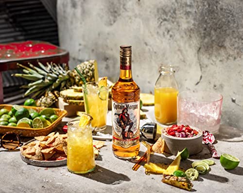 Captain Morgan Original Spiced Gold | Blended Rum | Karibischer Geschmack | aus italienischen Gefilden | 35% vol… – Bild 7
