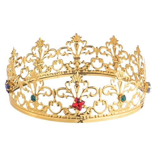 Couronne royale dore de la Renaissance coiffe majestueuse aux finitions precises
