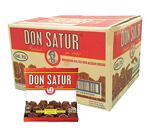 DON SATUR Bizcochos (Biscuits) - 30 PACK (DON SATUR Bizcocho Negrito (Brown Sugar Biscuit))