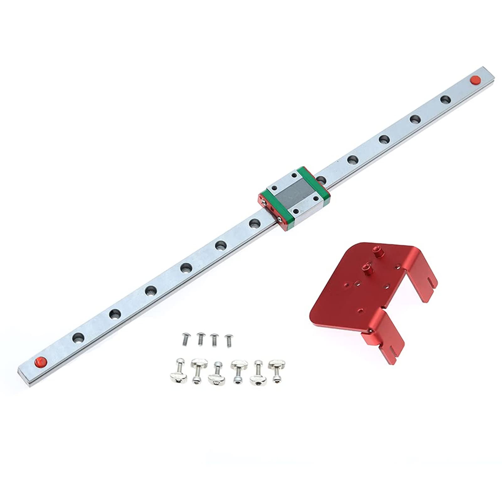 Kit rail linéaire MGN12C Ender 3 haute précision en acier avec support de montage