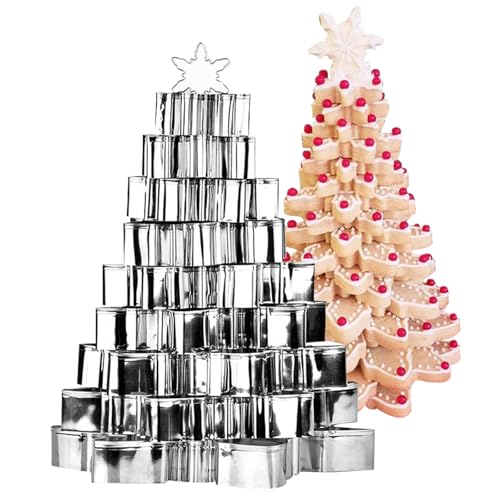 Lot d'emporte-pièces de Noël en forme de flocon de neige