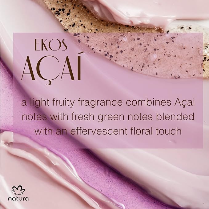 Miniatura 3 de Natura Ekos Açaí - Jabón cremoso y exfoliante en barra de monopack 4 x 3.53 oz  3.5 onzas cada uno