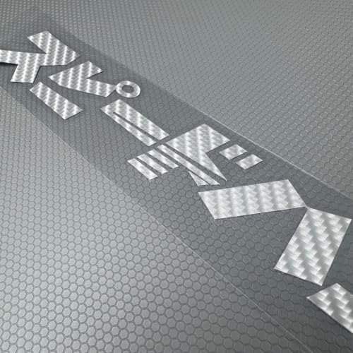 Image of Car Stickers Auto Front Windshield Window Decal Bumpers for Japanese JDM SH Speedhunters Decal Tape 1000x120mm (Carbon Fibre Grey)