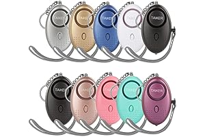 10-Pack Personal Alarms for Women Protect in Danger