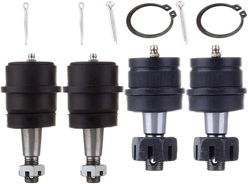 OCPTY - 4 piezas para Jeep Cherokee Comanche Grand Cherokee Wagoneer TJ Wagoneer Wrangler-2 delantero superior 2 inferior rótula