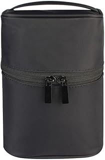 Bolsa cosmética de cilindro multifuncional, b...