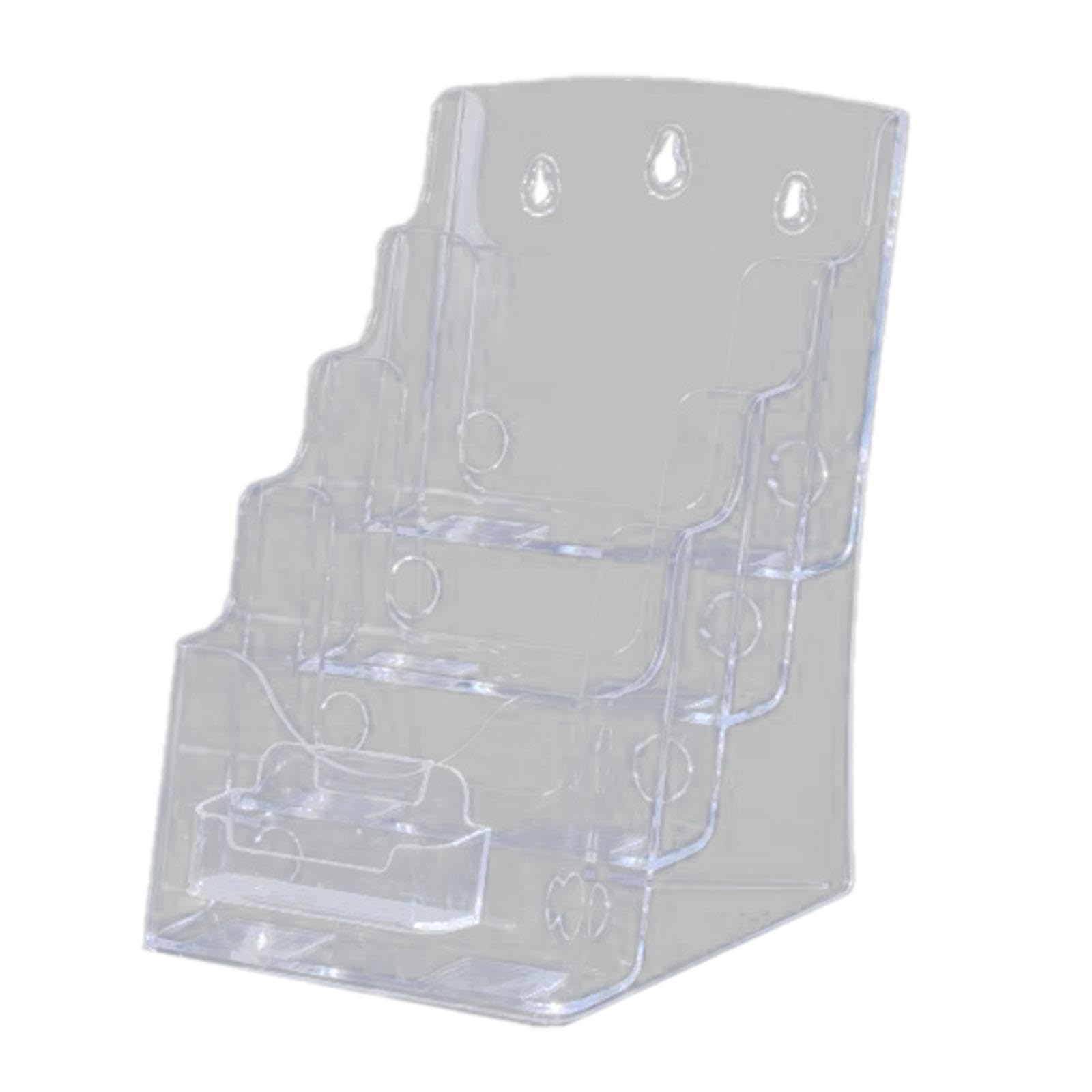 Siduytin Acrylic Brochure Holder For Clear Display Of Menus Flyers Documents With Organized For Office Acrylic Brochure Holder Wall Mount Desk Rack Menu