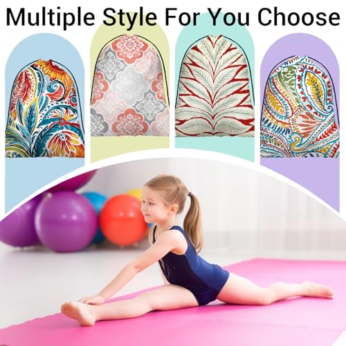 Image of Grip Bag for Gymnasts Small Drawstring Gymnastics Athlete Bag for Gym