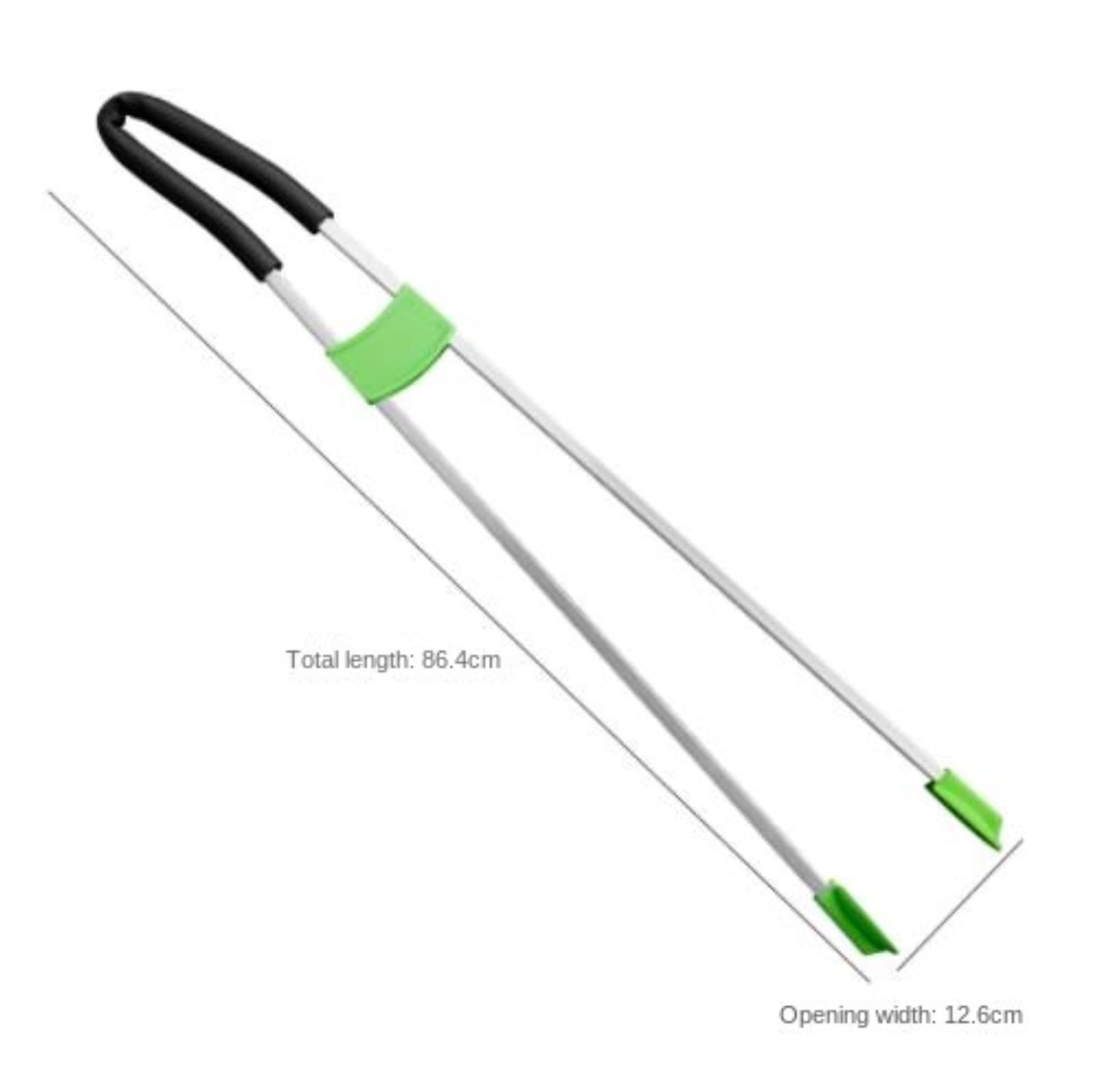 Pinza Raccogli Oggetti 2Set di Utensili for La Raccolta dei Rifiuti con Manico Lungo E Pinza for Impieghi Gravosi Interno Esterno(86.4x12.6)