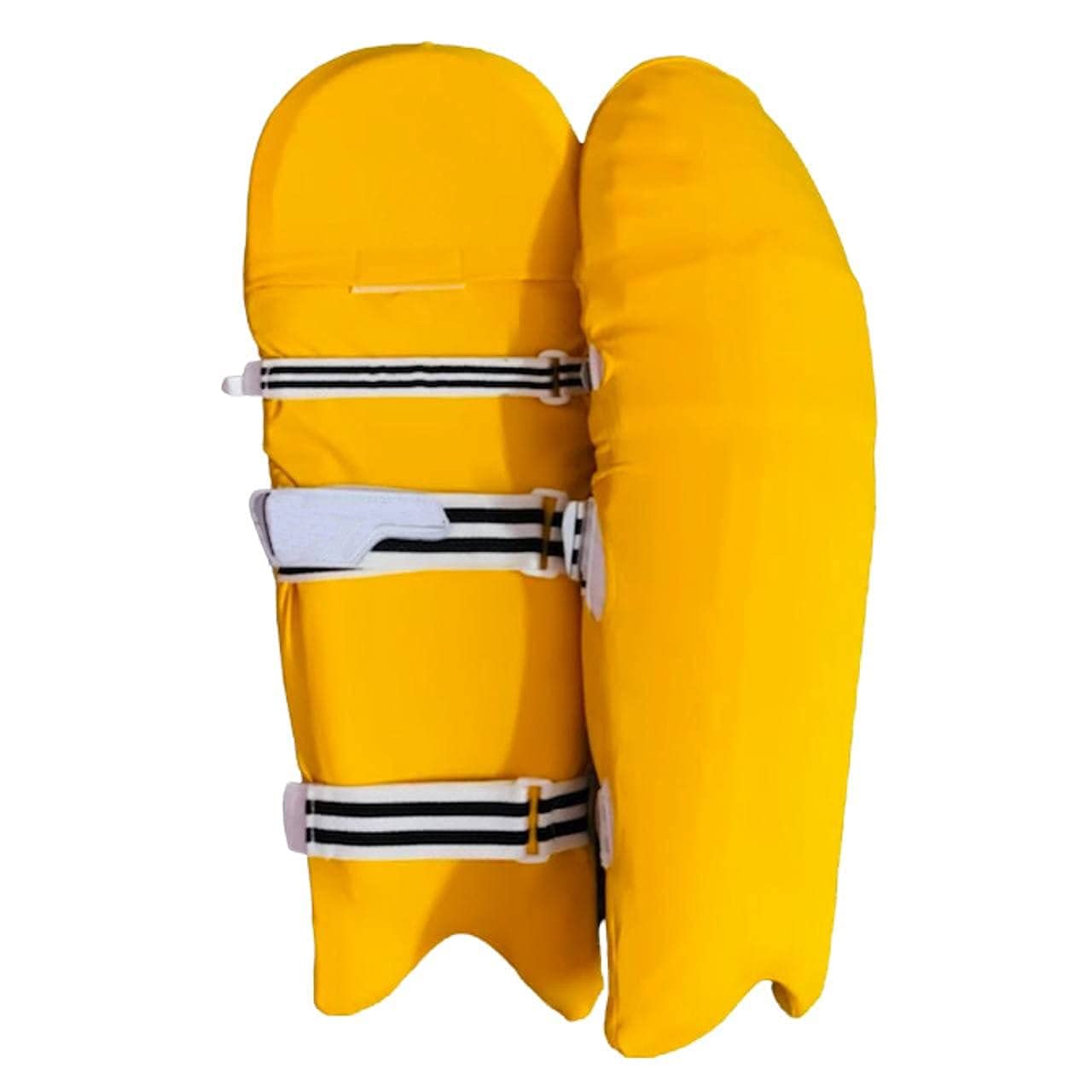 Raizex Cricket Batting Pads Covers, Leg Guards Clads, Outer Skin Pad Cover for Protection from Ball Scratches and dust Golden Yellow Colour-picture-18