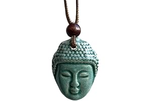 Handmade Buddha Turquoise Pendant Necklace Pack