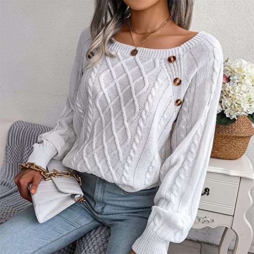 Image of JUNBOON Women's Casual Leopard Print Knitted Pullover Sweaters Long Sleeve Crew Neck Jumper Tops