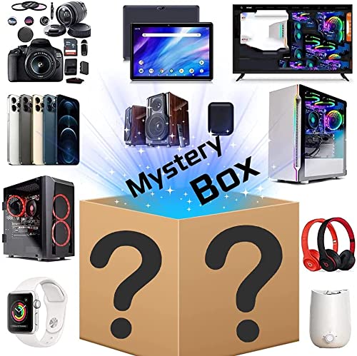 Mystery Box Lucky Mysteries Boxes Lucky Boxes Mystery Boxes Electronic,Lucky Boxes,Mysterious Random Products,There is A Chance to Open:Such As Drones,Smart Watches,Cameras and More,Anything Possible