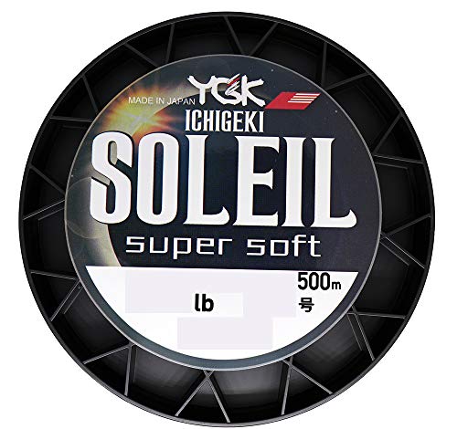 YGK Super Soft Monofilament Nylon Fishing Line Ichigeki Soleil 500 Meter Spool