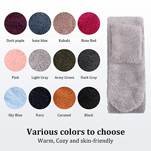Image of JANGANNSA Fleece Kids Scarf - Warm Winter & Autumn Neck Warmer for Boys & Girls 1-6Y