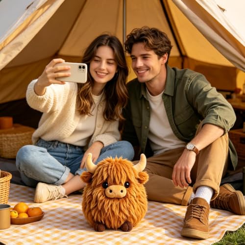 Cojín de vaca de peluche para decorar camas infantiles y sofás 2
