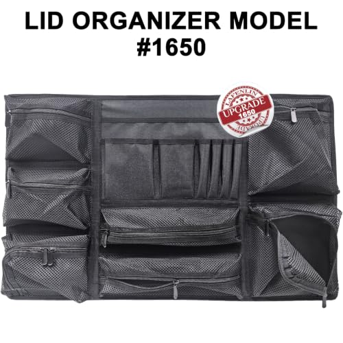 Image of LAFENLIN Lid Organizer for Pelican 1650 Case, Hook & Loop (Screws Inc.)