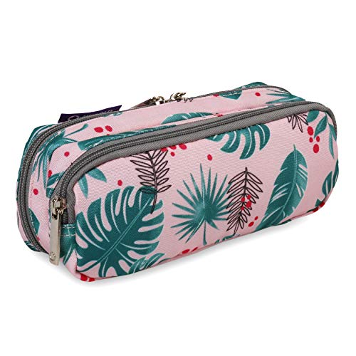 Image of J World Jojo Cute Pencil Case for Kids & Adults. Soft Fabric Zip Pen Bag