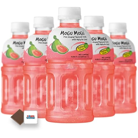 Mogu Mogu Pink Guava Flavored Drink Cover