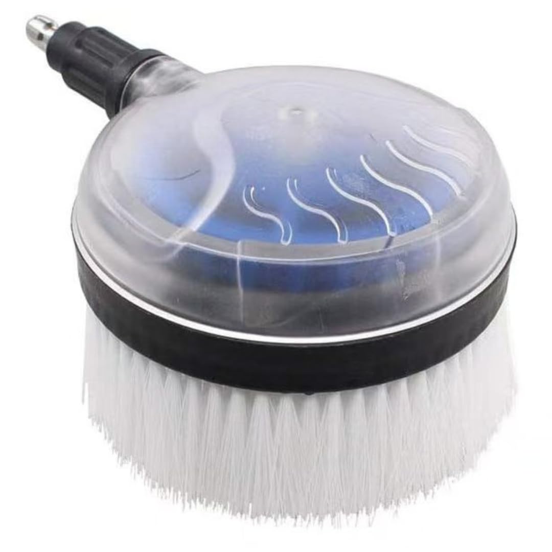 STARQ Handheld Surface Cleaner with 1/4" Quick Plug & 3/4 Brass Adapter for Driveways Sidewalks Floor Patios Cleaning, Heavy Duty