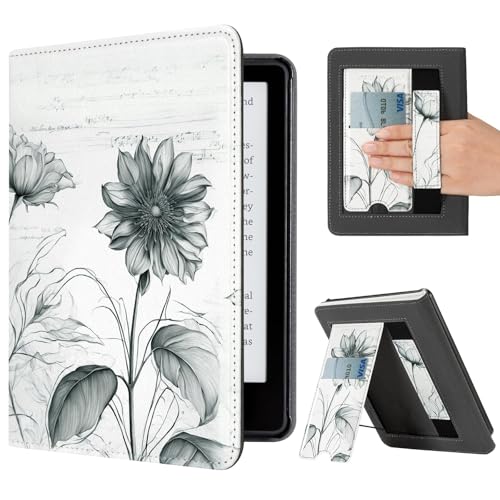 Image of CoBak Case with Stand for 6.8 inch E-Book Reader -Cover with Auto Sleep Wake,Card Slot,Hand Strap Feature - Fits 11th Generation（not Compatible with Meebook /KoBo）