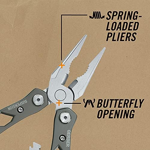 Gerber Suspension Multi-Tool, Black, One Size