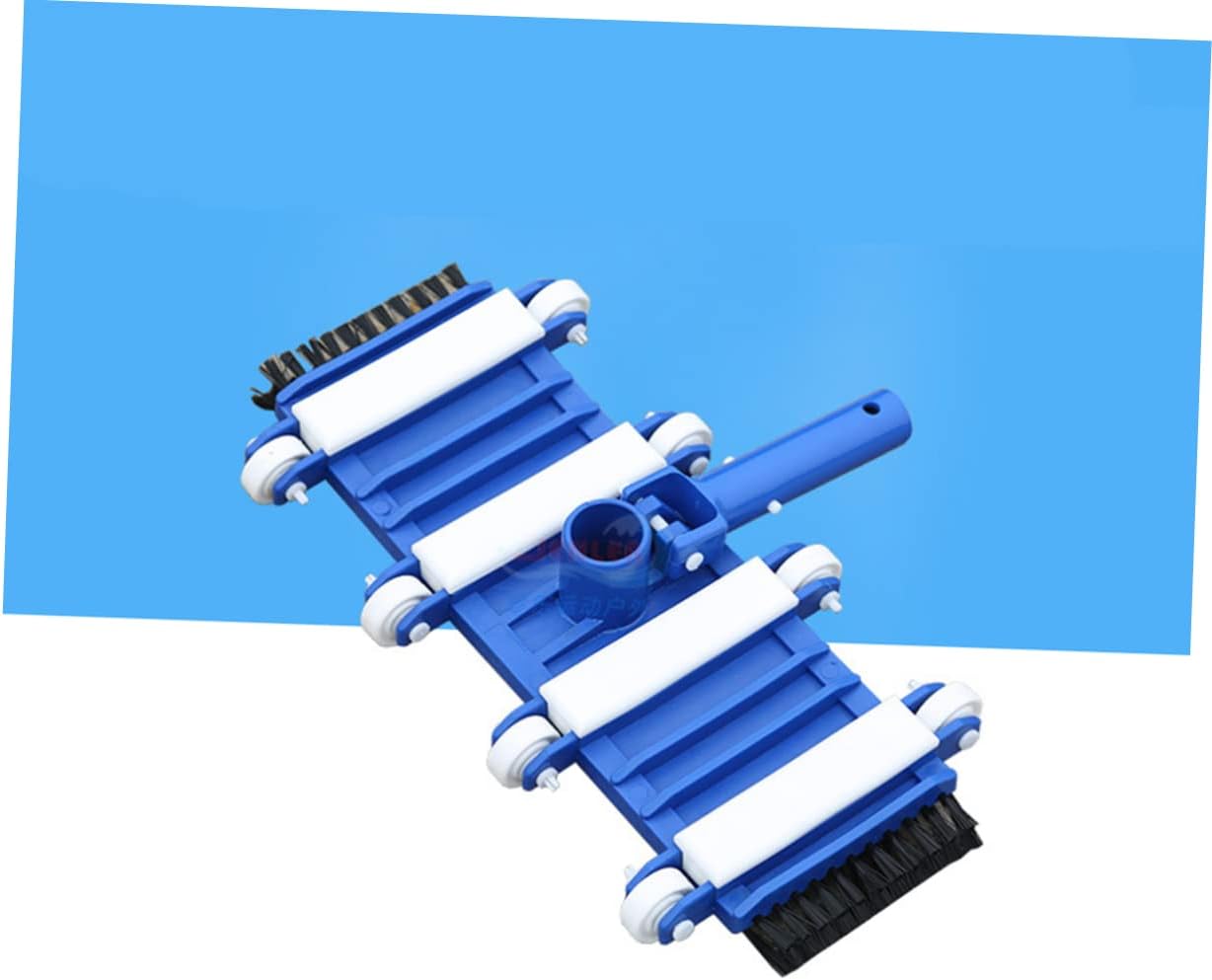 Hemoton Swimming Pool Vacuum Head with Brushes Flexible for Effortless Suction and Maintenance Pool Accessory for Above Ground and Inground Pools