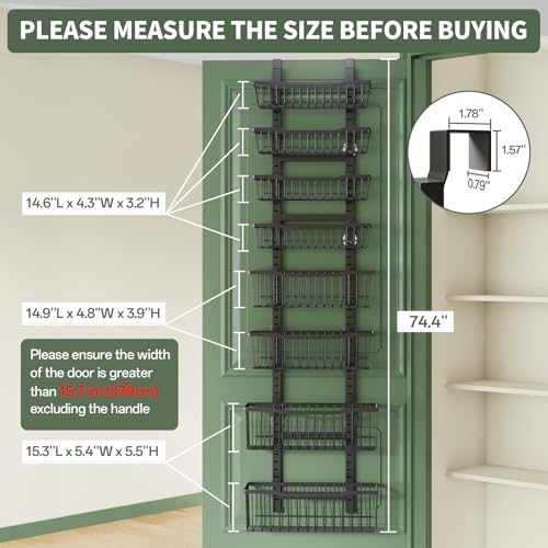Eastherry-Over-The-Door-Organizer8-Tier-Over-The-Door-Pantry-Organizer-with-Adjustable-BasketsMetal-Hanging-Pantry-Organizers-and-Storage-for-Kitchen-Back-of-Door-Seasoning-Rack-Black