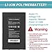 Rsrteng i71 7800mAh Battery for CCTV Tester 7.4V 57.72Wh Rechargeable Lithium-ion Polymer Battery Spare Battery Compatible with IPC-7000 Serise and IPC-7600 Plus Serise IP Camera Tester IPC Tester