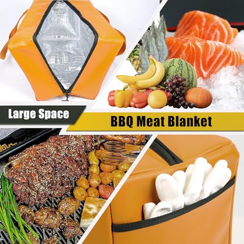 Manta BBQ aislante para reposar carne 17 in miniatura 6