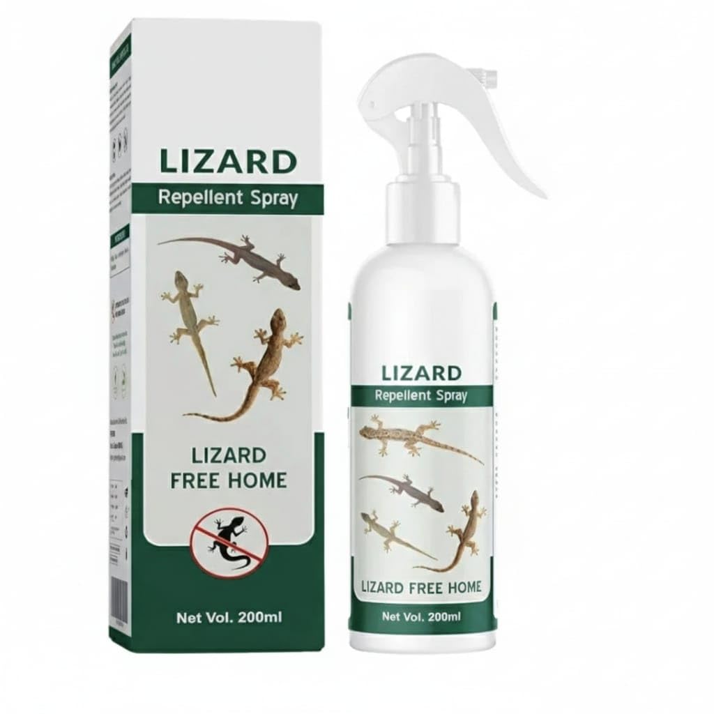 Lizard Repellent Spray | Anti Lizard Spray | Eco-Friendly Herbal & Chemical-Free Formula | Effective on All Types of Lizards (1, 200)-picture-10
