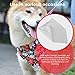 IDOLOVA 6 Pcs Sublimation Blank Pet Bandana Heat Transfer Washable DIY Triangle Dog Scarf Bibs Kerchief for Dogs Puppy Cats, White