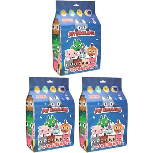 Pet Simulator Roblox Series 1,2 & 3 Limited Edition Cube Plush - Lucky Blind Box's, Bundle