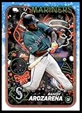 2024 Topps Holiday #H138 Randy Arozarena Seattle Mariners MLB Baseball Base Trading Card