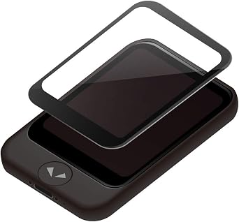 واقي شاشة من البلاستيك الحراري PET من POCKETALK - متوافق مع جهاز مترجم طراز S - ملحق غلاف واقي خفيف الوزن ومتين وسهل التنظيف - عبوة واحدة