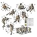 Plastic Model Kit - Modern Wars Era Series - Military Miniatures - Modern U.S. Infantry