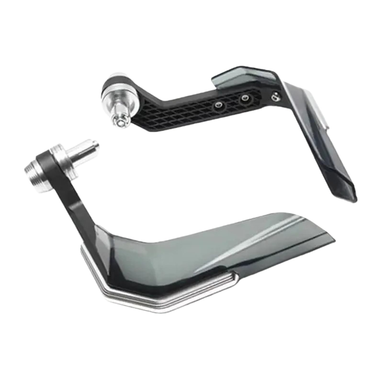 Mreqning Grey Motorcycle Lever Guard Universal 7/8' 22Mm Cnc Aluminum Alloy Motorcycle Accessories Handlebar Grips Guard Bow Brake Clutch Levers Protection.