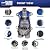 Plank Supply Premium Fall Protection Roofing Bucket Kit I Full Body Safety Harness, 50' Vertical Rope, Anchor Set & Free Gift I OSHA/ANSI Compliant Arrest Kit (Large, Blue)