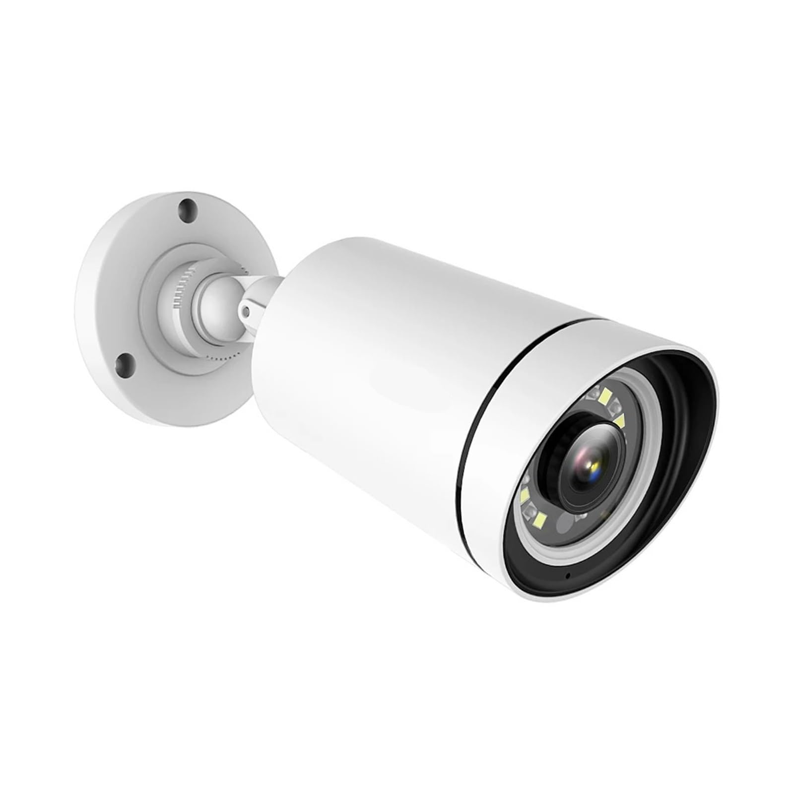 Telecamera di sicurezza IP da esterno 4K PoE da 8 MP | Telecamera CCTV con visione notturna a colori, allarme di movimento e sorveglianza intelligente