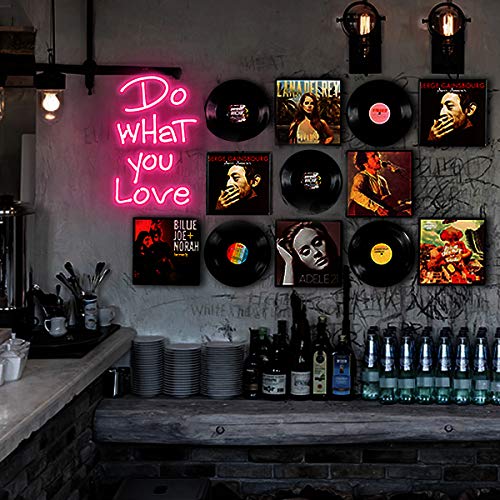 Do What You Love Neon Signs Pink Neon Light Sign Hanging Neon Sign Neon Lights Neon Wall Sign Neon Words for Wall Bedroom Room Party Decor
