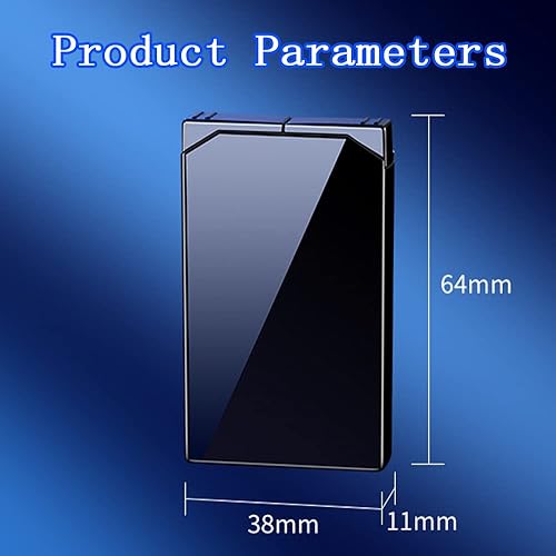 Miniatura 6 de Encendedor de antorcha, encendedor fresco, encendedor de butano a prueba de viento, método de doble encendido, llama de chorro ajustable y luz