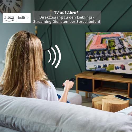 Toshiba 43" Fire TV - Full HD, HDR, Smart TV med Alexa och Bluetooth