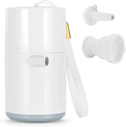 HUIOP - Bomba de aire portátil, mini bomba de aire con luz de 1300 mAh, bomba de aire recargable, bomba de inflado eléctrica para colchón de aire,