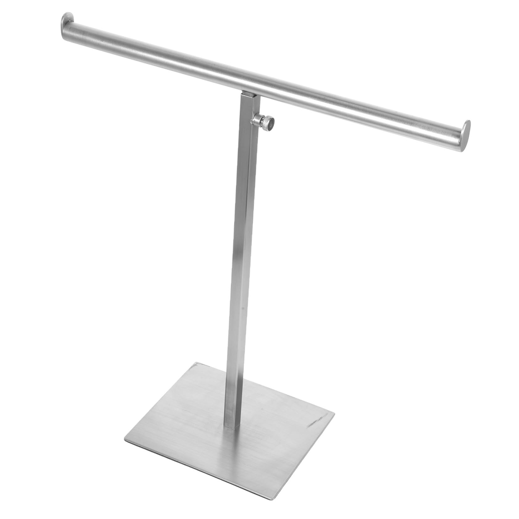 PRETYZOOM Adjustable Stainless Steel Bag Rack Display Stand for Purse Handbag Organizer