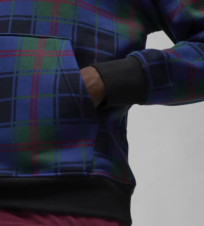 Nike Jordan Essential Holiday Men's Hoodie Pullover (US, Alpha, X-Large, Regular, Regular, Noble Green/Rattan/Black/Blue/Red/Grey)3