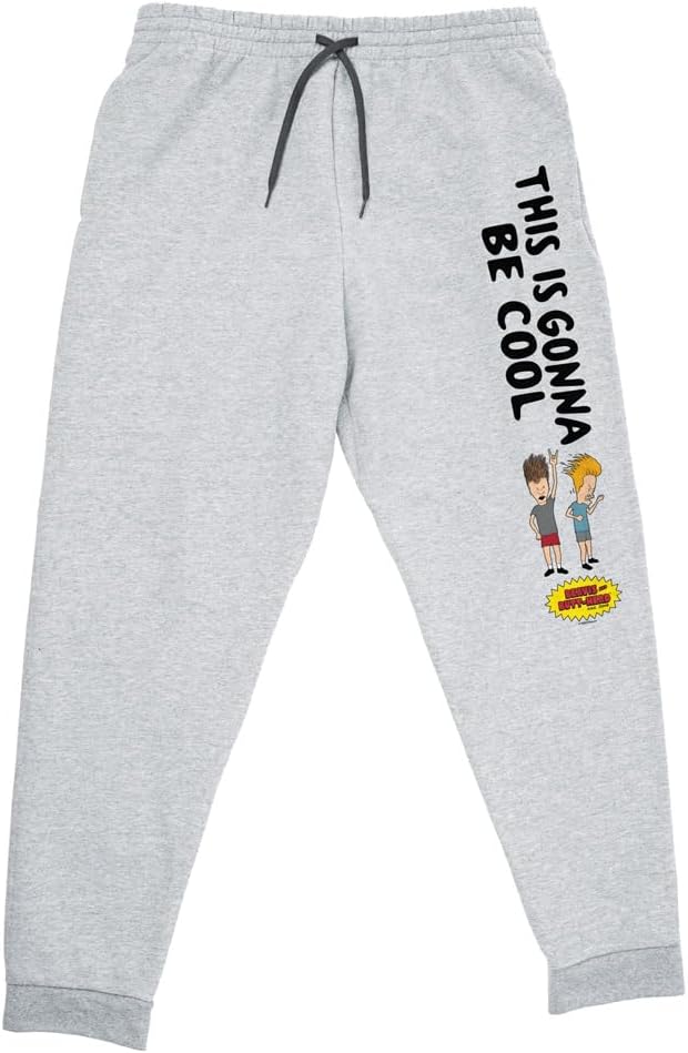 Beavis and Butthead This is Gonna Be Cool Unisex Jogger Sweatpants with Pockets for Men and Women
