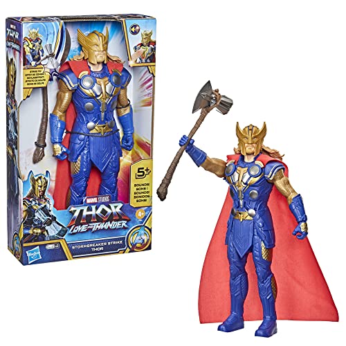 Marvel Studios' Thor: Love and Thunder Stormbreaker Strike Thor Electronic Figure 30 cm Children from 4 Years - Image 3