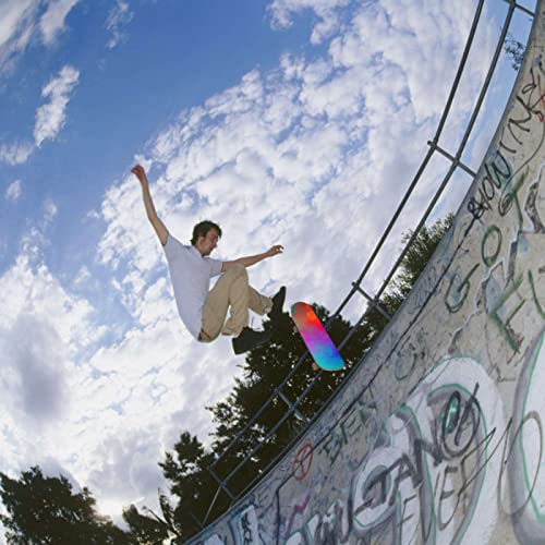 Rocxemly Tie Dye Skateboard Grip Tape Non Slip Skateboard Tape Scooter Grips Tape For Skate Longboard Rollerboard Stairs Pedal 9X33 Inch(23X84 Cm) #TOP7